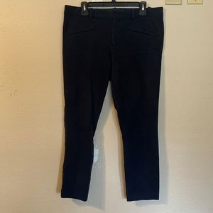 Gap, Navy slim fit spandex pants, thick and quality material
